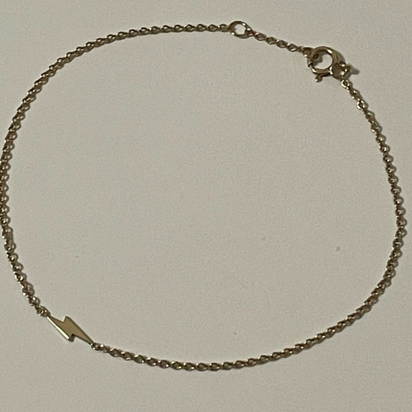 Bluboho yellow Gold everyday lightning Chain Bracelet - Picture 4 of 4